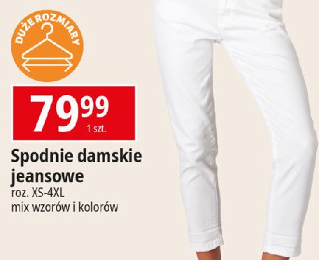 Spodnie damskie jeans promocja