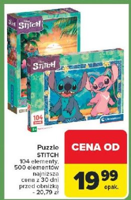Puzzle stitch 500 el. Clementoni promocja
