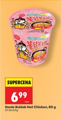 Danie Buldak Hot Chicken, 80 g promocja w Biedronka