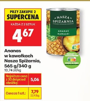 Od poniedziałku, Z ladą tradycyjną, strona 55 promocja w Biedronka