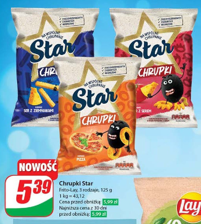 Chrupki pizza Star promocja