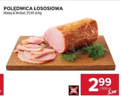 Polędwica łososiowa Madej & Wróbel promocja w Stokrotka
