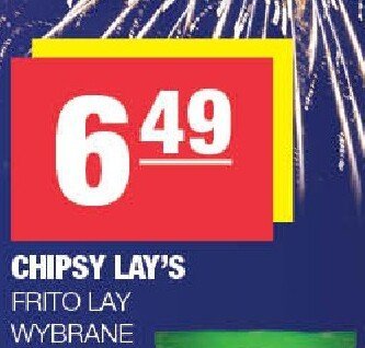 Chipsy LAY'S FRITO LAY promocja w SPAR