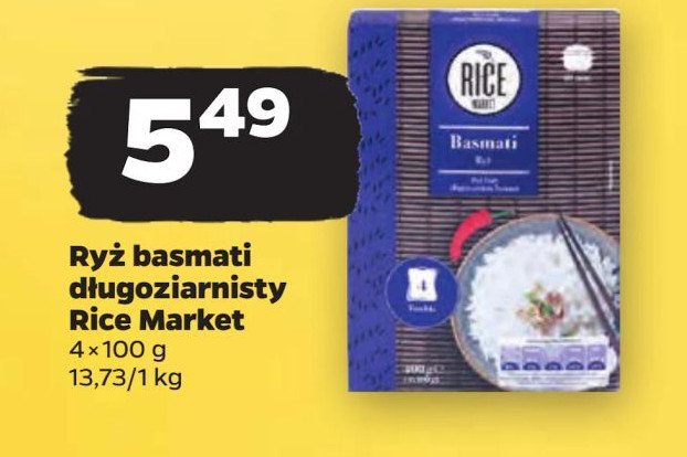 Ryż basmati Rice market promocja