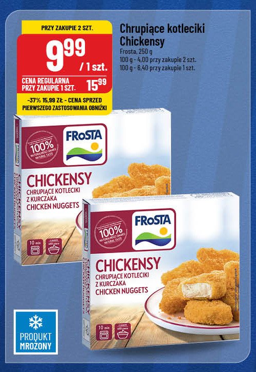 Chickensy Frosta promocja