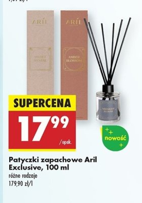 Pachn膮ce patyczki velvet santal Aril exclusive promocja