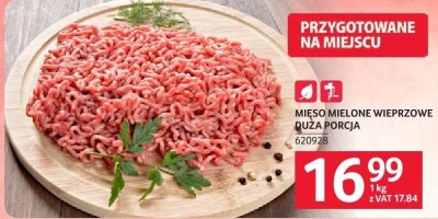 Mięso mielone wieprzowe luza porcja promocja w Selgros