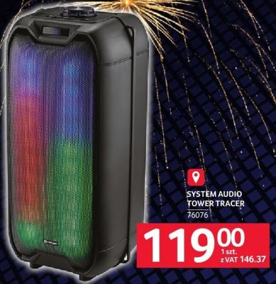System audio Tower Tracer 76076 promocja w Selgros
