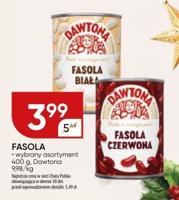 Fasola czerwona promocja w Chata Polska