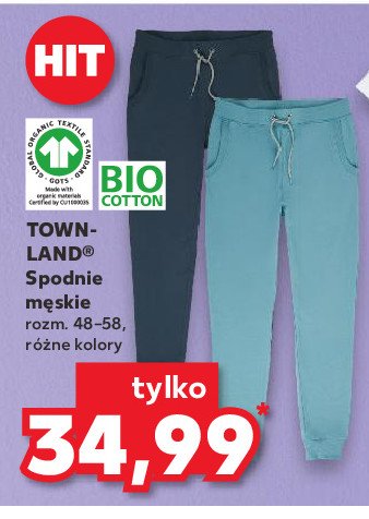 Spodnie dresowe 48-58 Townland promocje