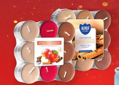 Świece i podgrzewacze promocja w POLOmarket
