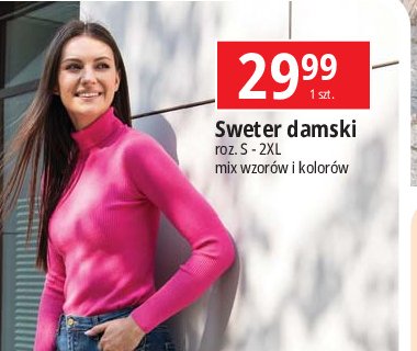 Sweter damski s-2xl promocja