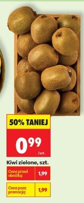 Kiwi zielone, szt. promocja w Biedronka