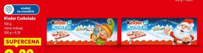 Kinder Czekolada promocja w Lidl