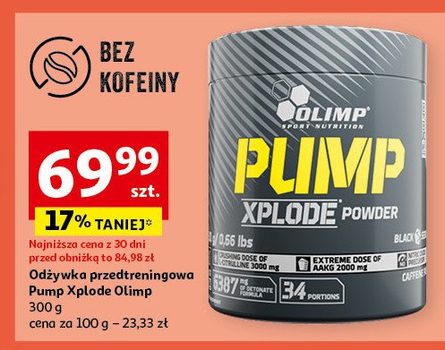 Przedtreningówka cola Olimp pump xplode promocja