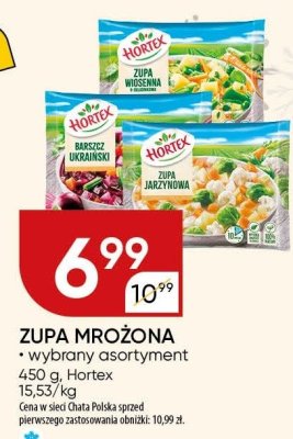 Zupa mrożona wybrany asortyment Hortex promocja w Chata Polska