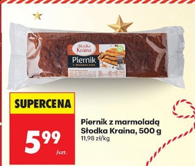 Piernik z marmoladą Słodka Kraina promocja w Biedronka
