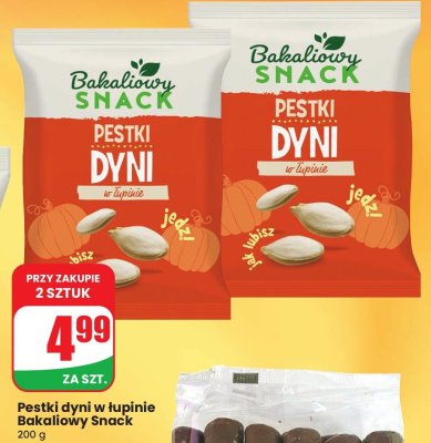 Pestki dyni w łupinie promocja w Dino