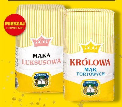 Mąka Młynpol różne rodzaje 1 kg promocja w Kaufland