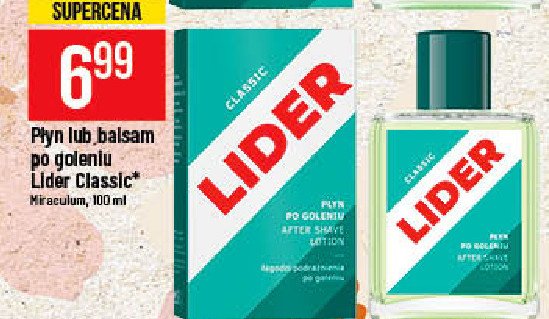 Balsam po goleniu Lider classic Lider (miraculum) promocja