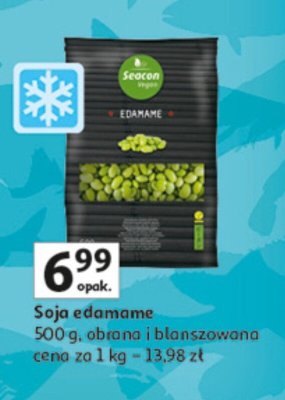 Soja edamame Seacon 200 g promocja w Auchan