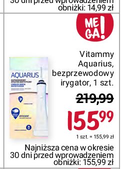 Irygator aquarius Vitammy promocja