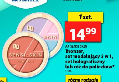 Róż do policzków 01 fresh rose Aa sensi skin promocja