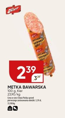 Mętka bawarska promocja w Chata Polska