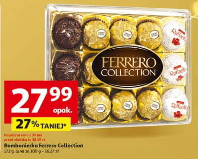 Bombonierka Ferrero Collection 172 g promocja w Auchan