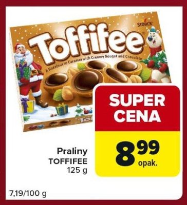 Praliny TOFFIFEE 125 g promocja w Carrefour Express