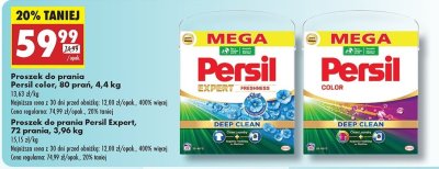Persil proszek do prania deep clean color promocja