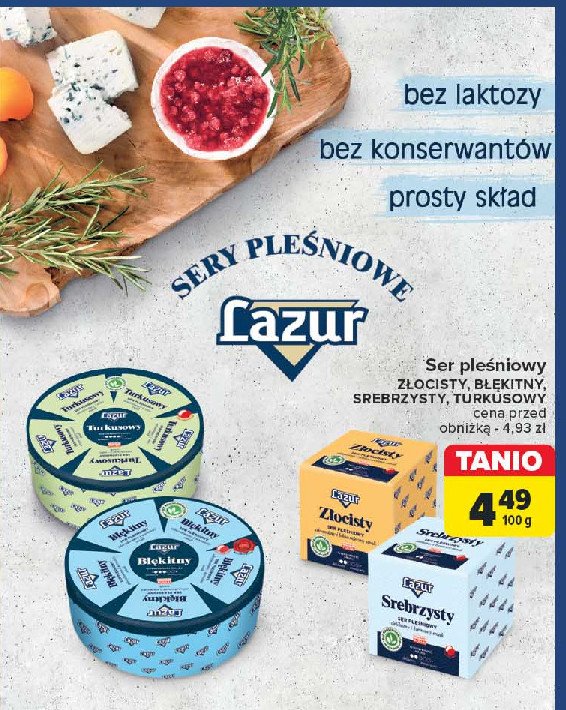 Ser srebrzysty Lazur promocja