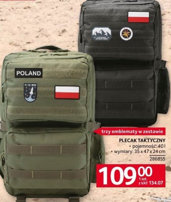 Plecak taktyczny promocja w Selgros