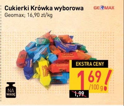 Krówki śmietankowe Geomax promocja