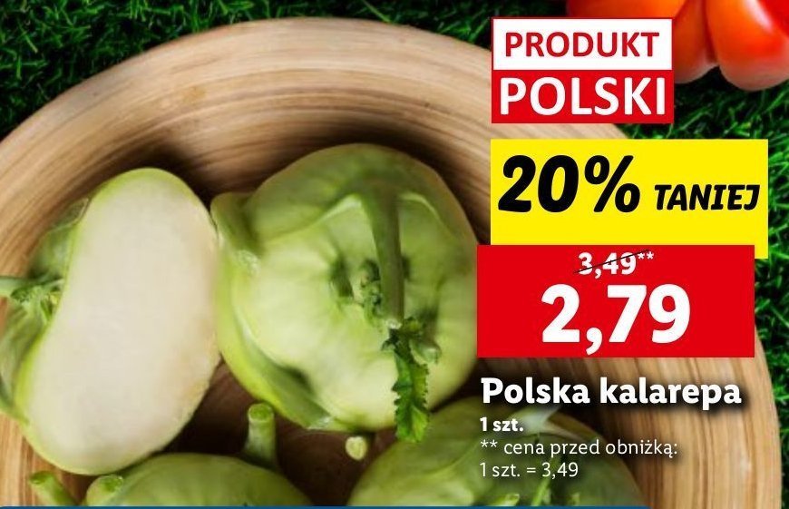 Kalarepa promocja w Intermarche