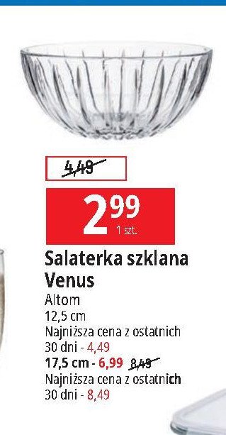 Salaterka venus 12.5 cm Altom promocja