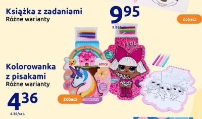 Książka z zadaniami różne warianty promocja w Action