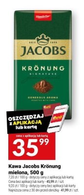 Kawa Jacobs Krönung mielona, 500 g promocja w Twój Market
