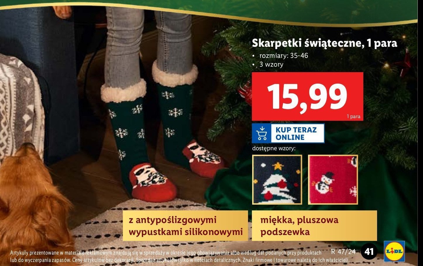 Skarpetki świąteczne promocja