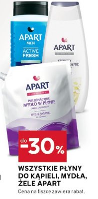 Wszystkie płyny do kąpieli, mydła, żele Apart DO -30% promocja w Stokrotka