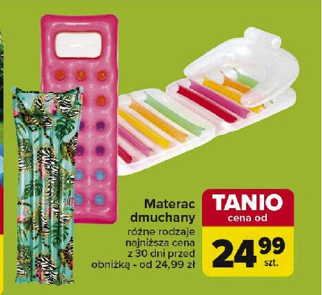 Fotel dmuchany promocja