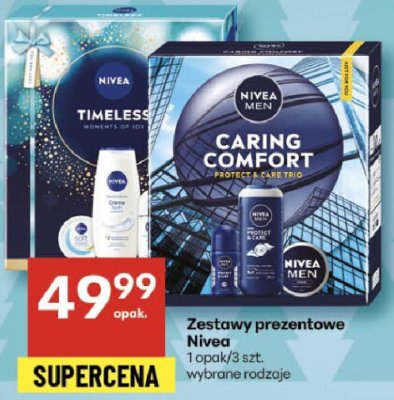 Zestawy prezentowe Nivea 1 opak./3 szt. promocja w Delikatesy Centrum