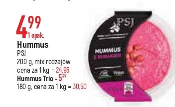 Hummus trio Psj promocje