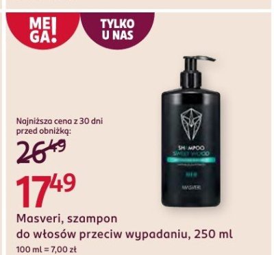 Szampon do włosów przeciw wypadaniu  promocja w Rossmann