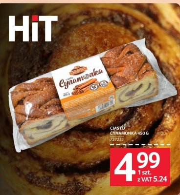 Ciasto Cynamonówka 450g promocja w Selgros