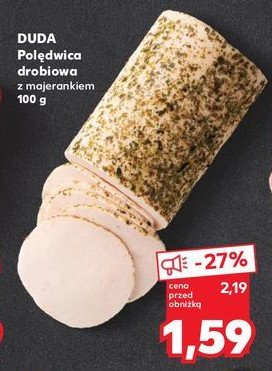 Polędwica drobiowa z majerankiem Duda promocja