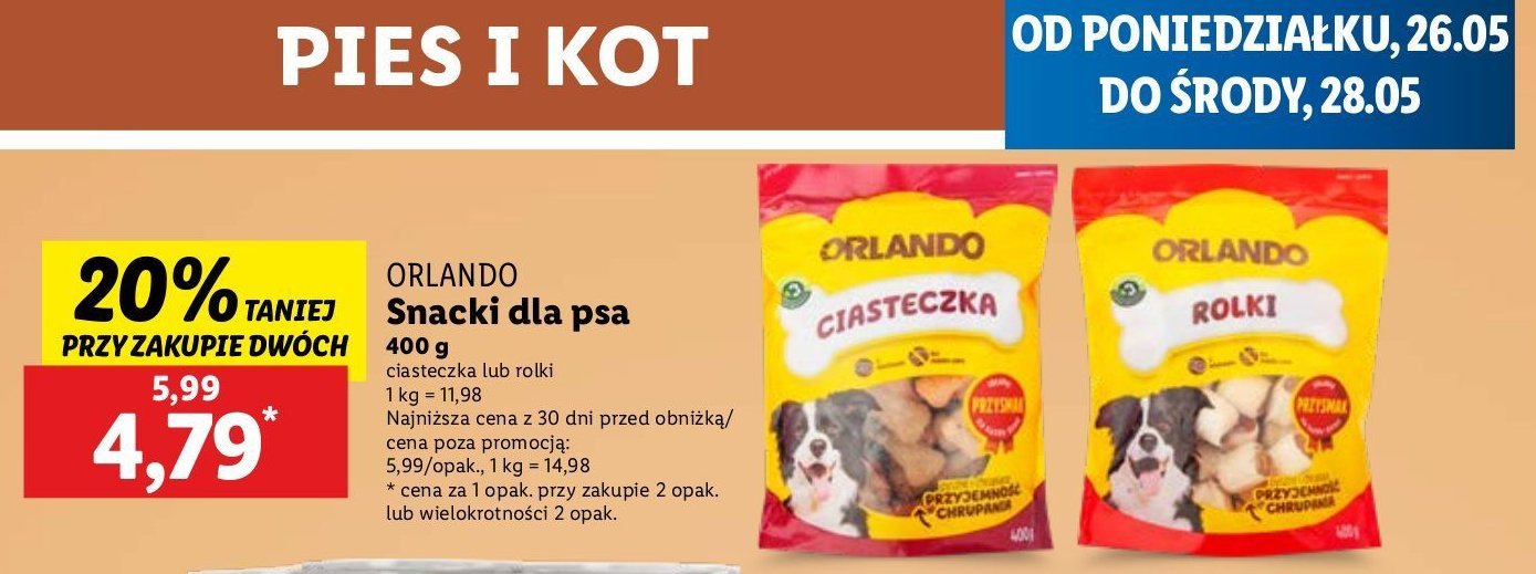 Kolorowe rolki z mi臋sem Orlando promocja
