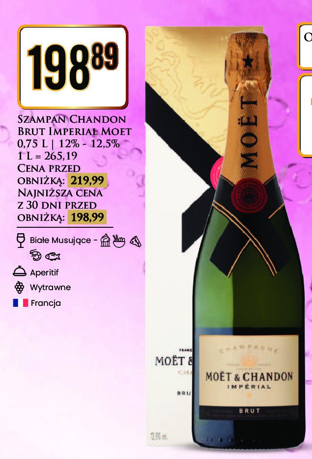 Szampan MOET & CHANDON BRUT IMPERIAL promocja