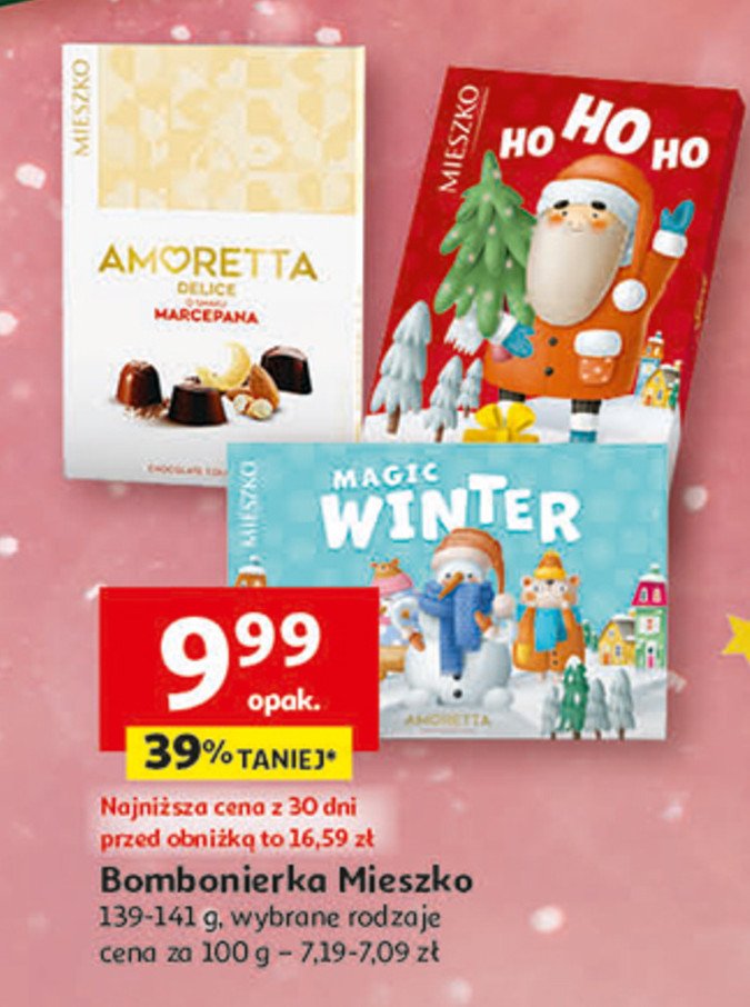 Bombonierka ho ho ho Mieszko promocja