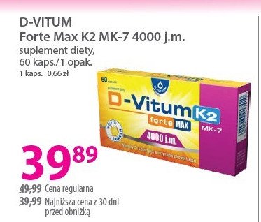 Aerozol witamina d3 4000 j.m. D-VITUM FORTE MAX promocja